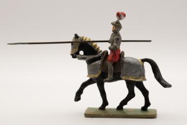 Landsknecht on horseback with lance
